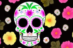 dia de los muertos, traditioneel Mexicaans cultureel festival. doden dag. foto