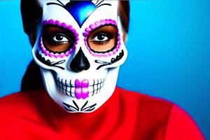 dia de los muertos, traditioneel Mexicaans cultureel festival. doden dag. foto