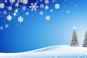 mooi winter achtergrond met sneeuw. nieuw jaar, Kerstmis en andere vakantie, web poster, groet kaart. foto