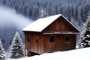 mooi winter achtergrond met sneeuw. nieuw jaar, Kerstmis en andere vakantie, web poster, groet kaart. foto