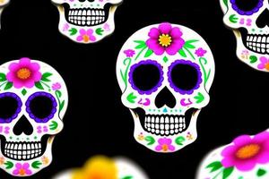 dia de los muertos, traditioneel Mexicaans cultureel festival. doden dag. foto