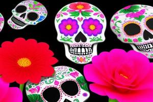 dia de los muertos, traditioneel Mexicaans cultureel festival. doden dag. foto