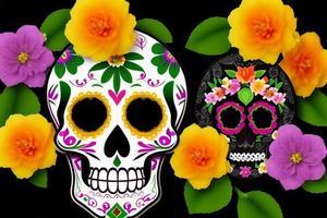 dia de los muertos, traditioneel Mexicaans cultureel festival. doden dag. foto