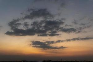 wolk lucht avond zonsondergang achtergrond foto