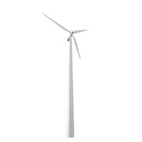 3d illustratie. wind turbine. duurzame en hernieuwbaar energie concept. foto