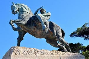 cecil rhodes monument - kaap dorp, zuiden Afrika, 2022 foto