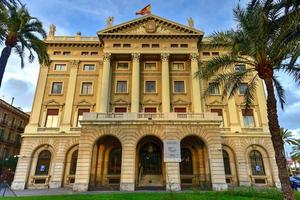 leger regering - Barcelona Spanje, gebouw van de leger regering in Barcelona, Spanje. haar bouw begon in 1928 naar huis de kantoren van de ministerie van oorlog. foto