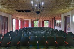 vinales, Cuba - januari 9, 2017 - interieur van de bijeenkomst hal van de stad- hal van vinales, Cuba. foto