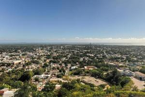 antenne visie van de stad van poen, puerto rico. foto