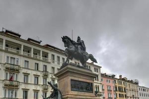 monument naar Victor emmanuel ii in Venetië, Italië. de Italianen gaf hem de epitheton van vader van de vaderland. foto