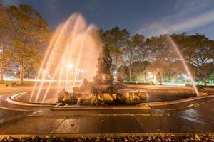 bailey fontein is een 19e eeuw buitenshuis beeldhouwwerk in nieuw york stad groots leger plein, brooklyn, nieuw york, Verenigde staten. foto