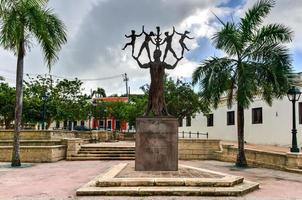 monument naar eugenio Maria de hostos, bekend net zo de Super goed inwoner van de Amerika, was een puerto ricaanse opvoeder, filosoof, intellectueel, advocaat, socioloog, en puerto ricaanse onafhankelijkheid pleiten voor. foto