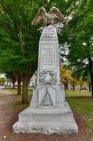 civiel oorlog gedenkteken - burlington, Vermont foto