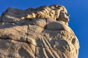 mormon bataljon monument, zout meer stad, Utah foto