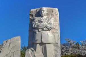 Washington, dc - april 8, 2018 - de gedenkteken naar de civiel rechten leider Martin Luther koning, jr. gedurende de voorjaar seizoen in west potomac park. foto