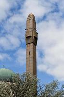 de Islamitisch cultureel centrum van nieuw york is een moskee en een Islamitisch cultureel centrum in oosten- Haarlem, Manhattan, nieuw york stad. foto