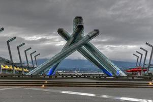 olympisch ketel - Vancouver, Canada, 2022 foto