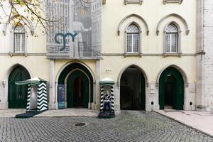 nationaal republikeins bewaker museum in Lissabon, Portugal foto