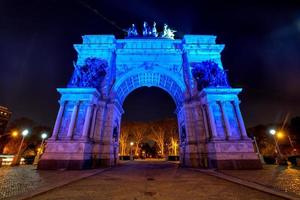 groots leger plein, brooklyn, nieuw york foto