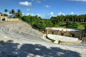 amfitheater, alten de chavon, la romana, dominicaans republiek foto