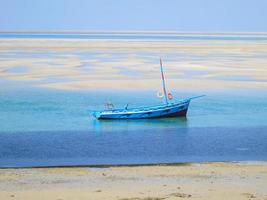 dhow Aan de kusten van vilankulo foto