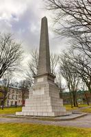 Wolfe en montcalm obelisk, Quebec foto