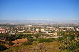 cecil rhodes monument visie - kaap dorp, zuiden Afrika foto