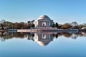 Jefferson gedenkteken - Washington gelijkstroom foto