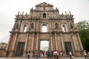 historisch centrum van macau foto