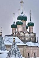 Russisch orthodox kerk van Rostov het kremlin foto