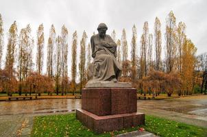 Sovjet oorlog gedenkteken in trep toren park, berlijn, Duitsland panorama, 2022 foto