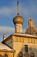 Russisch orthodox kerk van Rostov het kremlin foto