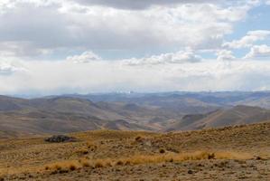 visie langs de cusco puno weg, Peru foto