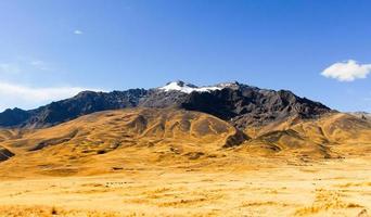 visie langs de cusco puno weg, Peru foto