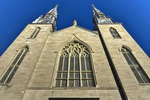 Notre Dame kathedraal Romeins Katholiek basiliek in Ottawa, Canada. foto