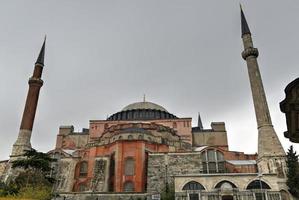 hagia sophia moskee - Istanbul, kalkoen foto