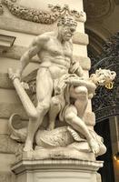 Hercules standbeeld - Wenen, Oostenrijk foto