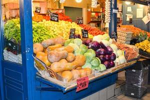 Super goed markt hal - Boedapest, Hongarije foto