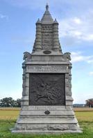 gedenkteken monument, gettysburg, vader foto