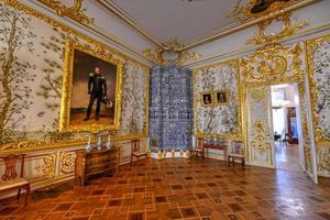 tsarskoje selo, st. petersburg, Rusland - juli 2, 2018 - interieur van de catherine paleis in poesje, st. petersburg, Rusland, 2022 foto