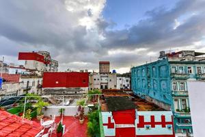 antenne visie van oud havanna, Cuba. foto