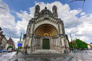 Brussel, belgie - mei 11, 2017 - heilige Mary's Koninklijk kerk in Brussel, belgië. foto