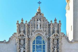 san van diego balboa park klok toren in san Diego Californië foto