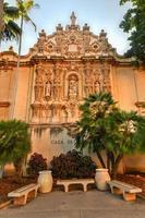 casa del prado in balboa park in san diego, Californië, Verenigde Staten van Amerika. foto