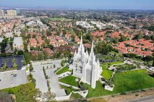 de kerk van Jezus Christus van laatste dagen heiligen tempel in san diego, Californië, 2022 foto