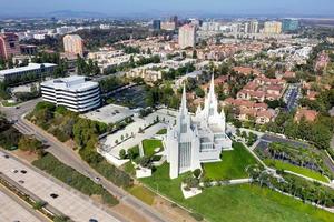 de kerk van Jezus Christus van laatste dagen heiligen tempel in san diego, Californië, 2022 foto