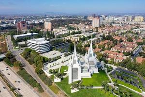 de kerk van Jezus Christus van laatste dagen heiligen tempel in san diego, Californië, 2022 foto