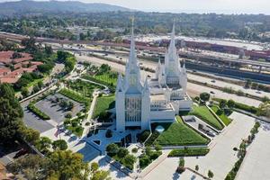 de kerk van Jezus Christus van laatste dagen heiligen tempel in san diego, Californië, 2022 foto