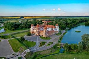 mir kasteel complex in Wit-Rusland foto