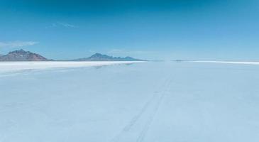 antenne visie van de speciaal bonneville staat park Bij Utah foto